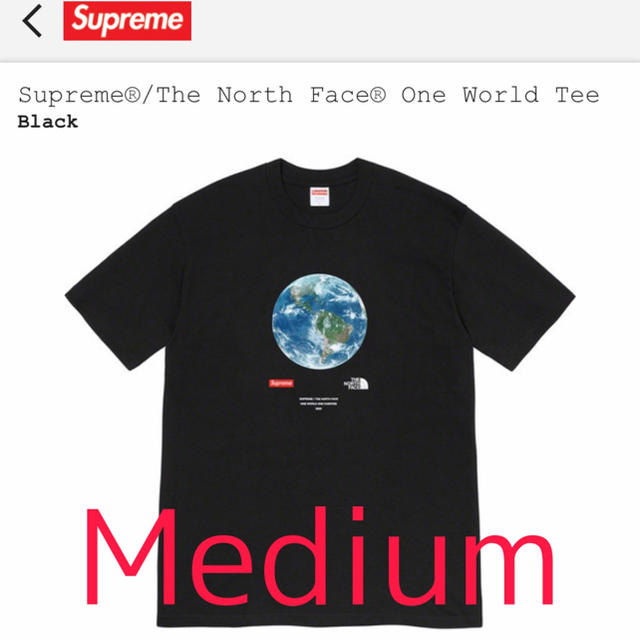 Supreme/The North Face One World Tee