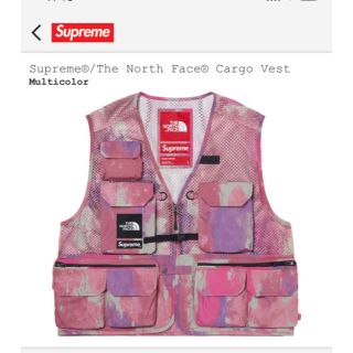 シュプリーム(Supreme)のsupreme the north face cargo vest Mサイズ(ベスト)