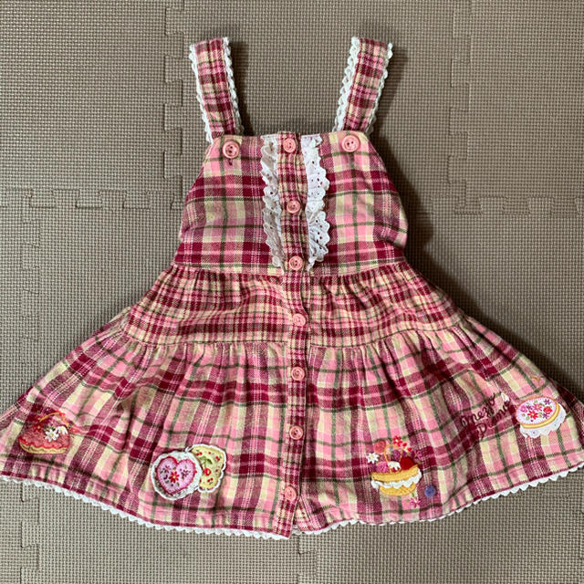 mezzo piano(メゾピアノ)のmezzo piano ワンピース キッズ/ベビー/マタニティのキッズ服女の子用(90cm~)(ワンピース)の商品写真