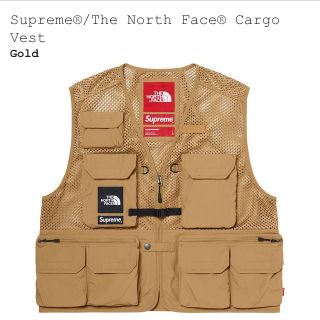 シュプリーム(Supreme)のSサイズ　　supreme north face ベスト vest cargo(ベスト)