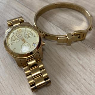 マイケルコース(Michael Kors)のマイケルコース　時計&ブレスレット(腕時計)