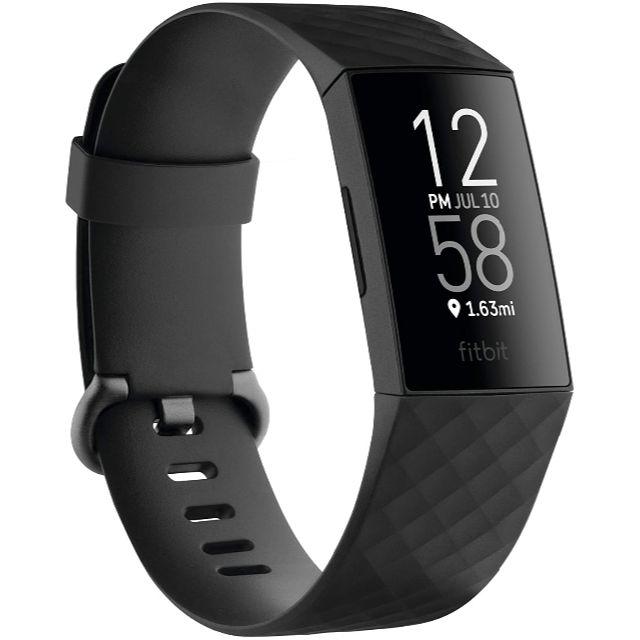 【セール】Fitbit Charge4 GPS搭載フィットネストラッカー黒