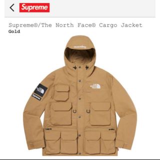 シュプリーム(Supreme)のsupreme the north face cargo gold (マウンテンパーカー)