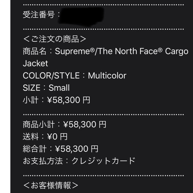 Supreme(シュプリーム)のSupreme®/The North Face® Cargo Jacket  メンズのジャケット/アウター(マウンテンパーカー)の商品写真