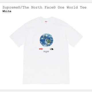 シュプリーム(Supreme)のsupreme the north face one world tee(Tシャツ(半袖/袖なし))