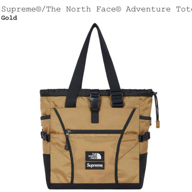 supreme north face トート