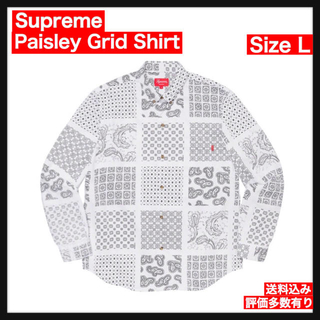 シュプリーム(Supreme)の【L】Paisley Grid Shirt(シャツ)