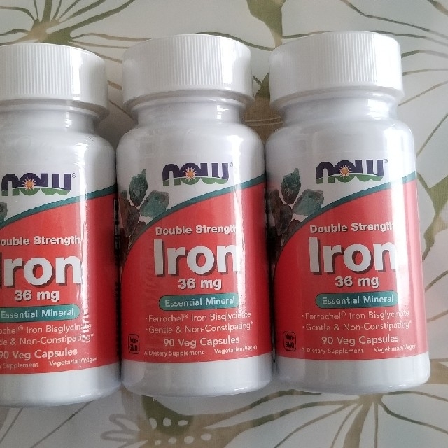 tabibito-umi様専用　now社 Iron  鉄 36mg   食品/飲料/酒の健康食品(その他)の商品写真