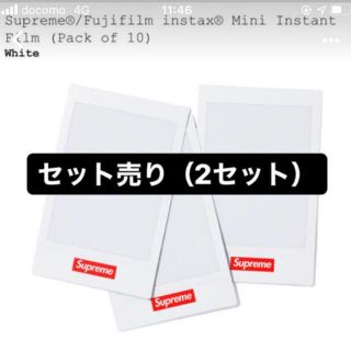 supreme チェキ FUJIFILM フィルム × 2個セット