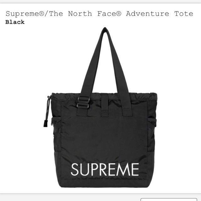 Supreme(シュプリーム)のSupreme The North Face Tote Black  メンズのバッグ(トートバッグ)の商品写真