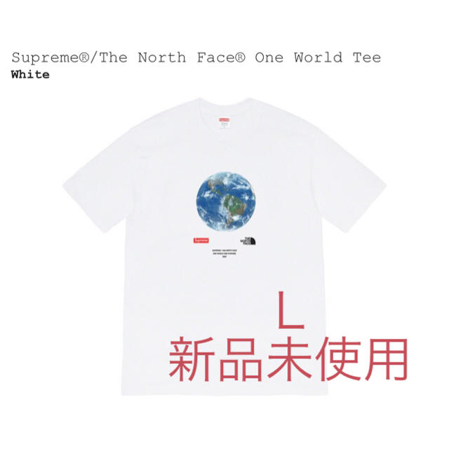 Supreme(シュプリーム)のsupreme north face one world tee メンズのトップス(Tシャツ/カットソー(半袖/袖なし))の商品写真