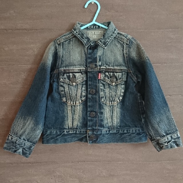 F.O.KIDS(エフオーキッズ)のエフオーキッズ Gジャン デニムジャケット 110 キッズ/ベビー/マタニティのキッズ服男の子用(90cm~)(ジャケット/上着)の商品写真