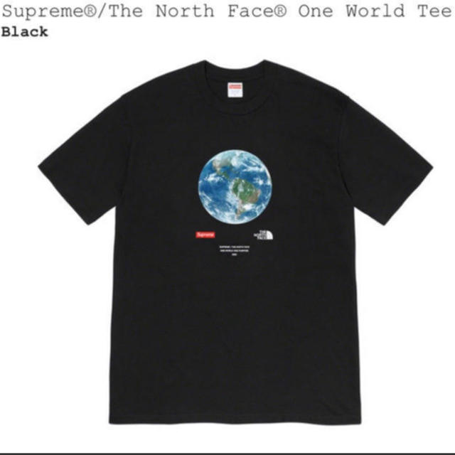 supreme the north face One World Tee★黒S