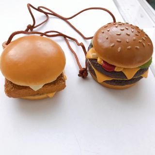 マクドナルド　ハンバーガーマスコット(ノベルティグッズ)