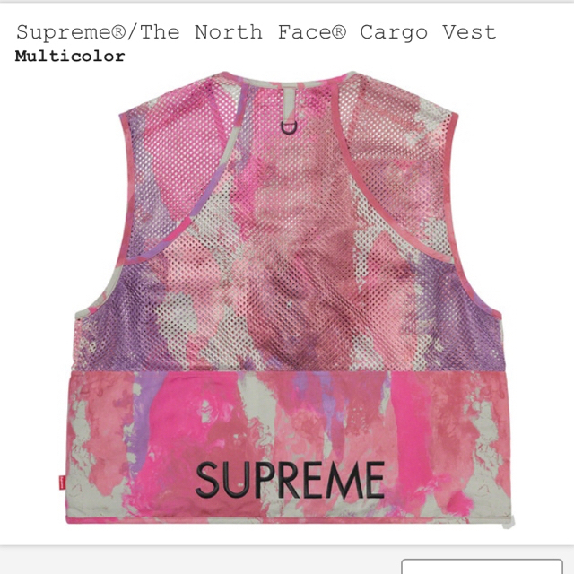 Supreme(シュプリーム)のS Supreme The North Face Cargo Vest メンズのジャケット/アウター(その他)の商品写真