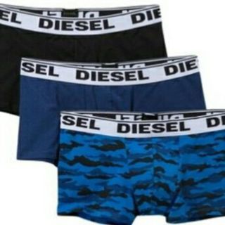 ディーゼル(DIESEL)のDIESEL ボクサートランクスLサイズ3枚セット新品(トランクス)