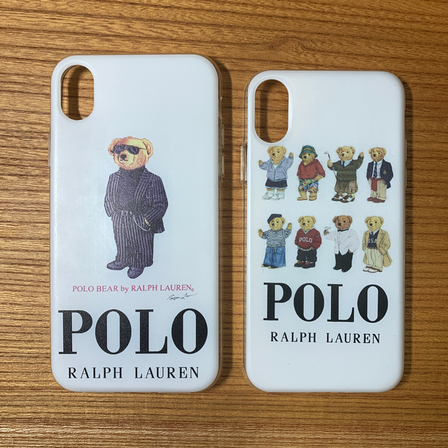 POLO RALPH LAUREN(ポロラルフローレン)の【新品】ラルフローレン ケース iPhoneXS、iPhoneXR用セット スマホ/家電/カメラのスマホアクセサリー(iPhoneケース)の商品写真