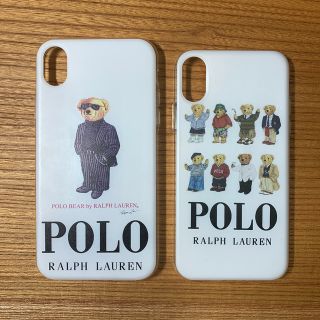 ポロラルフローレン(POLO RALPH LAUREN)の【新品】ラルフローレン ケース iPhoneXS、iPhoneXR用セット(iPhoneケース)