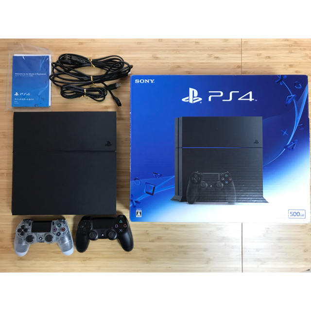 PlayStation4 本体 CUH-1200AB01 コントローラ2個セット