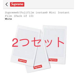 シュプリーム(Supreme)のSupreme Fujifilm instax Mini InstantFilm(フィルムカメラ)