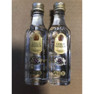 ゴールドワッサー　Gold Wasser 50ml 2本セット(蒸留酒/スピリッツ)