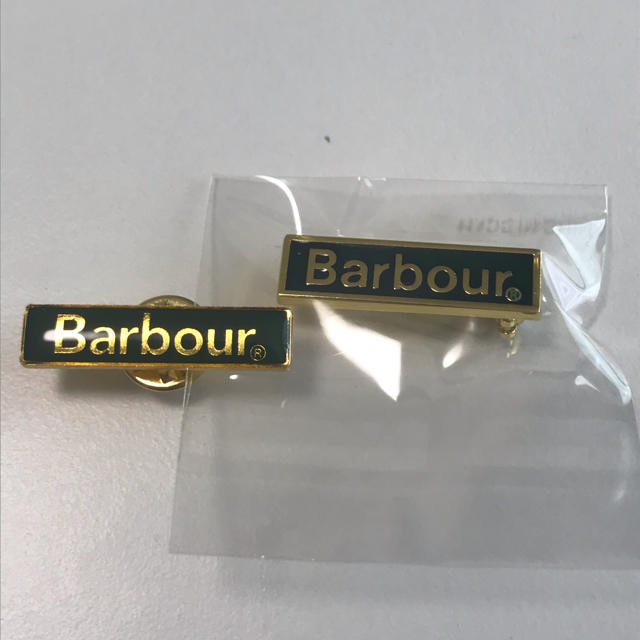 Barbour(バーブァー)のバブアー　ピンバッジ エンタメ/ホビーのアニメグッズ(バッジ/ピンバッジ)の商品写真