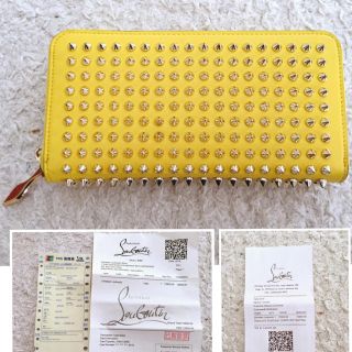 ルブタン(Christian Louboutin) 財布(イエロー/黄色系)の通販 21点