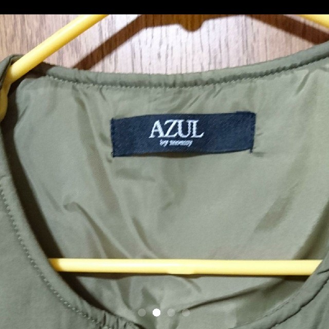AZUL by moussy(アズールバイマウジー)の新品♥️タグなしアズールダウンベスト メンズのジャケット/アウター(ダウンベスト)の商品写真