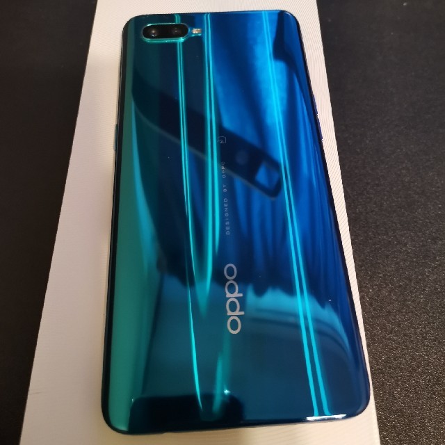 OPPO Reno A ブルー 64GB simフリーの通販 by ニック's shop|ラクマ