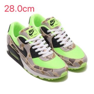 ナイキ(NIKE)のNIKE AIR MAX 90 DUCK CAMO “GHOST GREEN”(スニーカー)