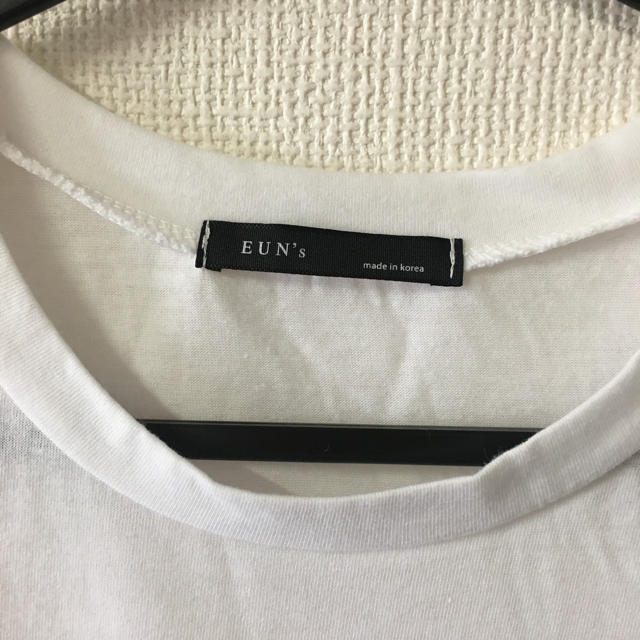 ロゴT   白T 半袖 レディースのトップス(Tシャツ(半袖/袖なし))の商品写真