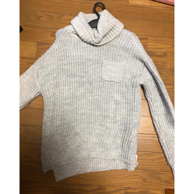 ZARA(ザラ)のZARA ハイネックニット キッズ/ベビー/マタニティのキッズ服女の子用(90cm~)(ニット)の商品写真