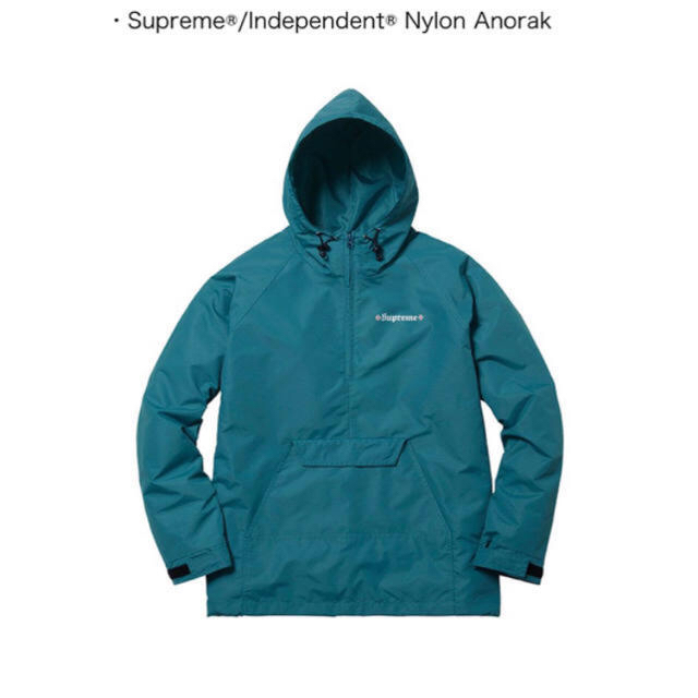 Supreme(シュプリーム)のSupreme Independent Anorak jacket 17AW メンズのジャケット/アウター(ナイロンジャケット)の商品写真