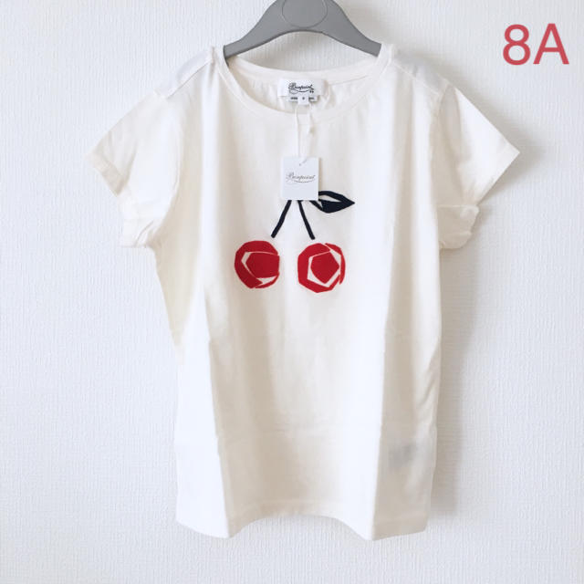 Bonpoint(ボンポワン)の訳あり  新品未使用  Bonpoint  Tシャツ  8A キッズ/ベビー/マタニティのキッズ服女の子用(90cm~)(Tシャツ/カットソー)の商品写真