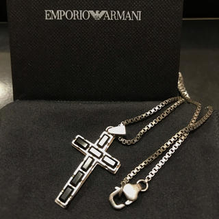エンポリオアルマーニ(Emporio Armani)の「値下げ」アルマーニ(EMPORIO ARMANI)ネックレス 布袋、箱付(ネックレス)