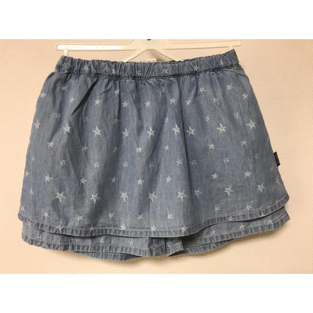 hakka kids(ハッカキッズ)のhakka kidsキュロットスカート☆130 キッズ/ベビー/マタニティのキッズ服女の子用(90cm~)(スカート)の商品写真