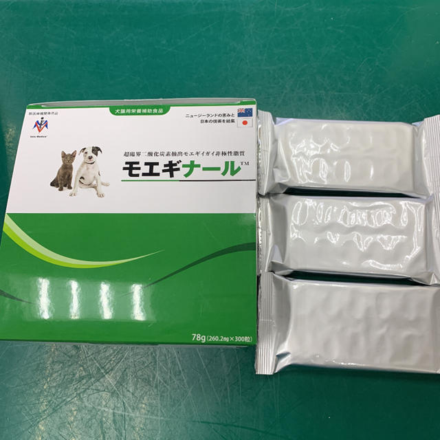 代引き人気 ペット用品春夏新作 モエギナール サン メディカ 300粒 クリックポスト