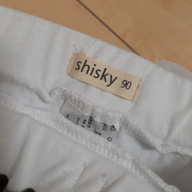 ShISKY(シスキー)の90cmチュチュスカート白パンツ キッズ/ベビー/マタニティのキッズ服女の子用(90cm~)(パンツ/スパッツ)の商品写真