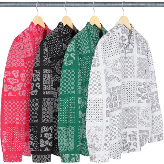 Supreme Paisley Grid Shirt 1