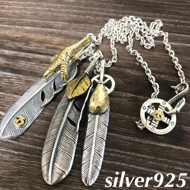 silver925  ホイール付 ラージクロス ネックレス ゴローズ 好きに