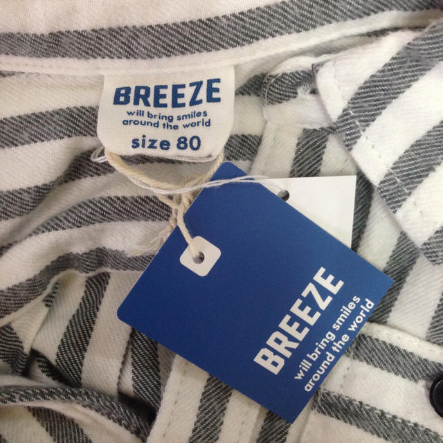 BREEZE(ブリーズ)の【 新品 】BREEZE シャツ 80 キッズ/ベビー/マタニティのベビー服(~85cm)(シャツ/カットソー)の商品写真