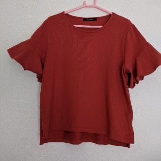 ダブルクローゼット(w closet)のまりな様専用!!美品☆w closet☆半袖フリル袖カットソー　F (カットソー(半袖/袖なし))