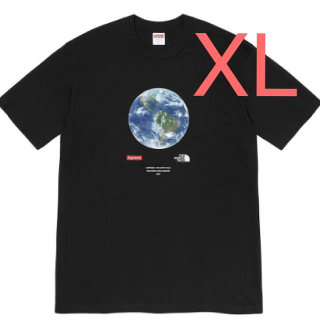 supreme north face one world tee XL