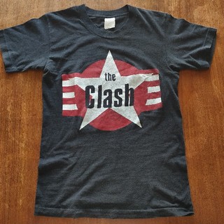 ヴィンテージ当時物'80The Clashクラッシュ Tシャツ ジョーストラマー(Tシャツ/カットソー(半袖/袖なし))
