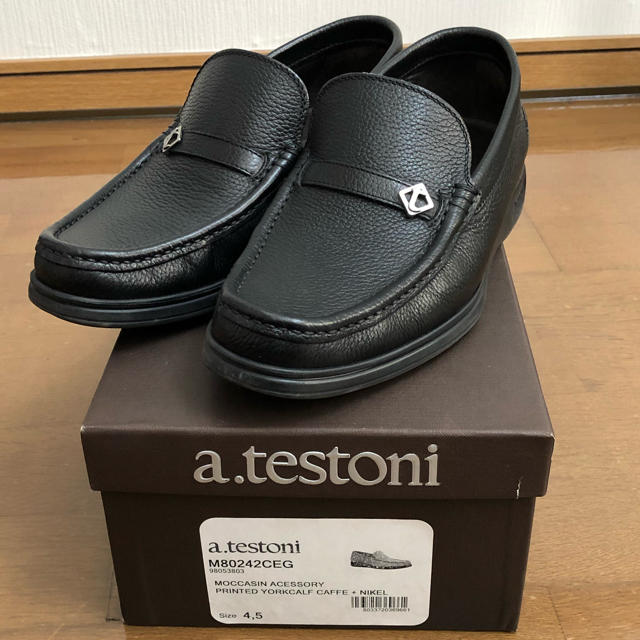 a.testoni  アテストーニ イタリア製 靴 4.5