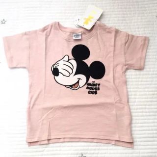 ネクスト(NEXT)のnextbaby next kids ミッキーマウスコラボベビーピンクTシャツ(Ｔシャツ)