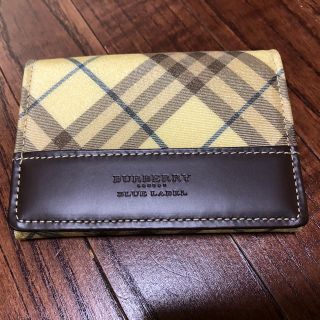 バーバリーブルーレーベル(BURBERRY BLUE LABEL)のバーバリー　ブルーレーベル　パスケース(名刺入れ/定期入れ)