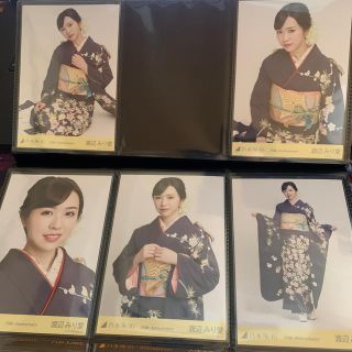 ノギザカフォーティーシックス(乃木坂46)の乃木坂46 生写真　渡辺みり愛　成人式　5種コンプ(アイドルグッズ)