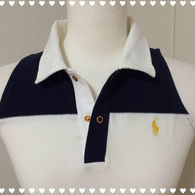 Ralph Lauren(ラルフローレン)のラルフローレン❤︎ノースリーブポロシャツ レディースのトップス(Tシャツ(半袖/袖なし))の商品写真