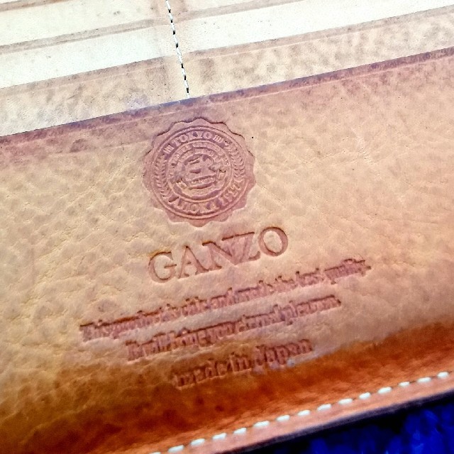 GANZO(ガンゾ)の【Ganzo/ガンゾ】長財布　ブライドルレザー　ネイビー メンズのファッション小物(長財布)の商品写真